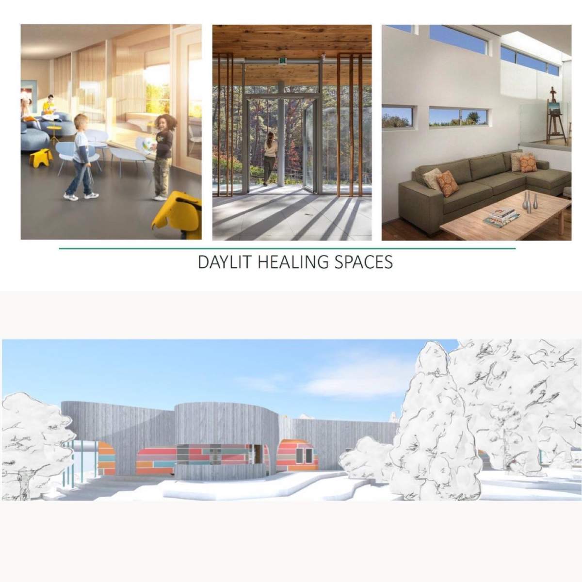 Daylist healing spaces at the new centre (Facebook/Zabrina Whitman).