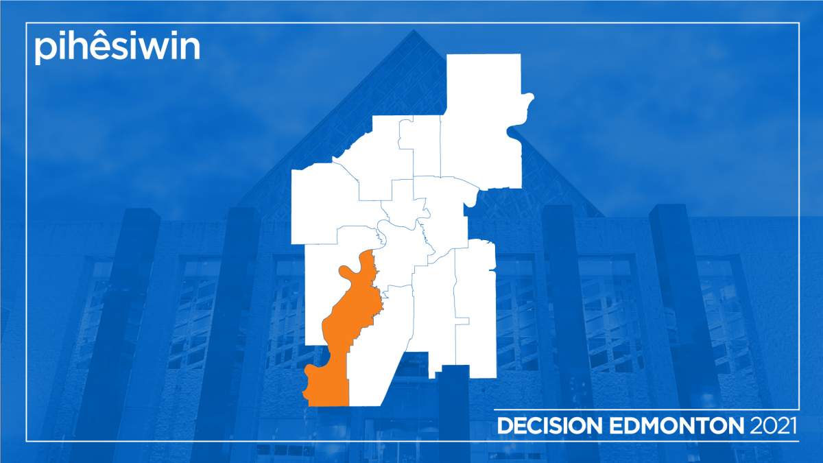 The municipal riding of pihêsiwin in Edmonton.