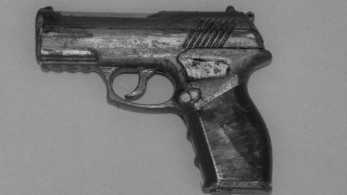 ASIRT said a replica handgun was seized from the scene where a 23-year-old man was shot twice by Calgary police at a CTrain station on July 7, 2021.