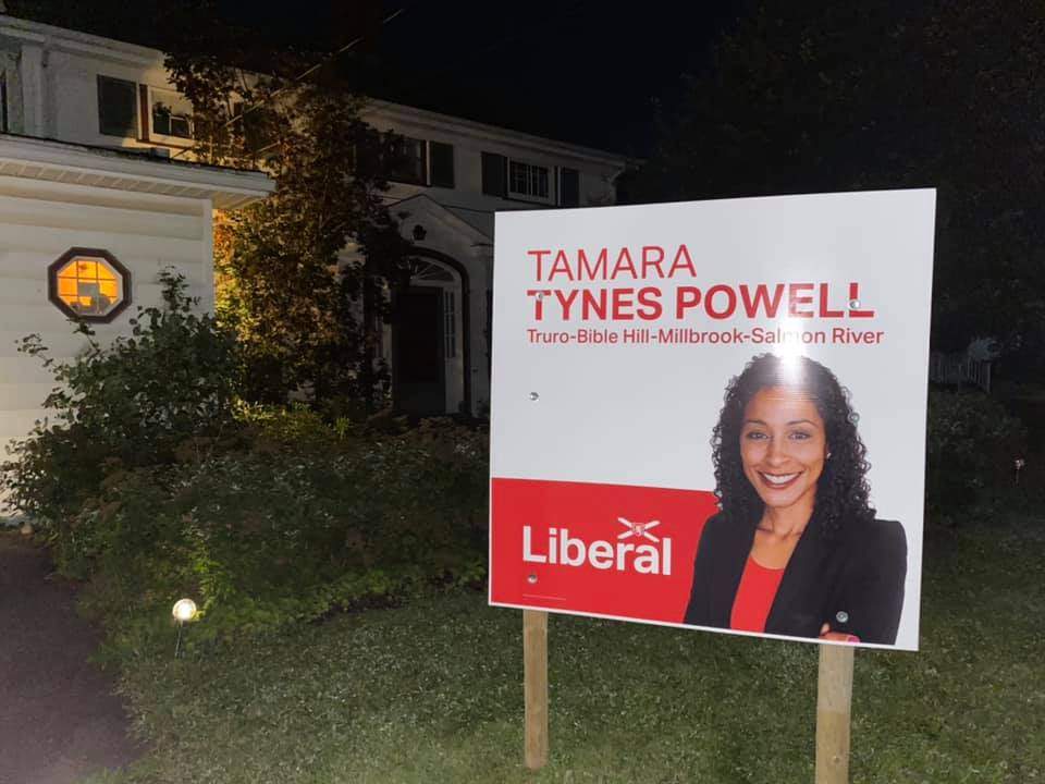 Tynes Powell is the first African Nova Scotian to run for MLA in Truro-Bible Hill-Millbrook-Salmon River.
