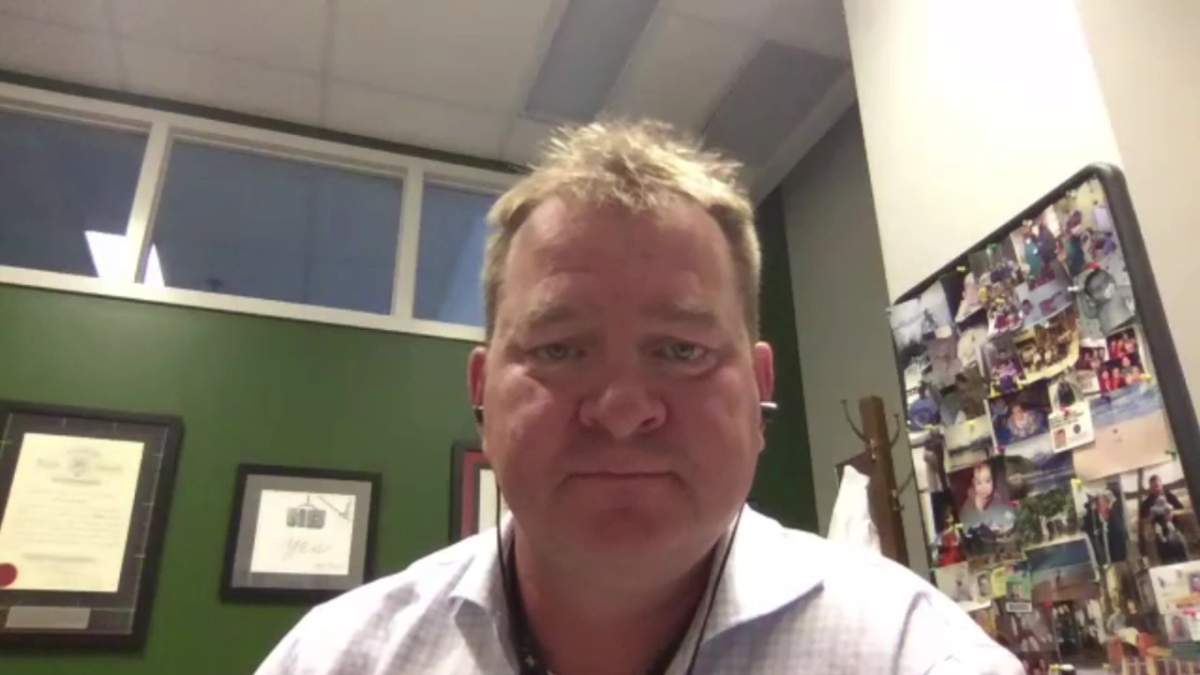 Dr. Peter Brindley is a critical care physician at the University of Alberta Hospital intensive care unit in Edmonton, Alta.