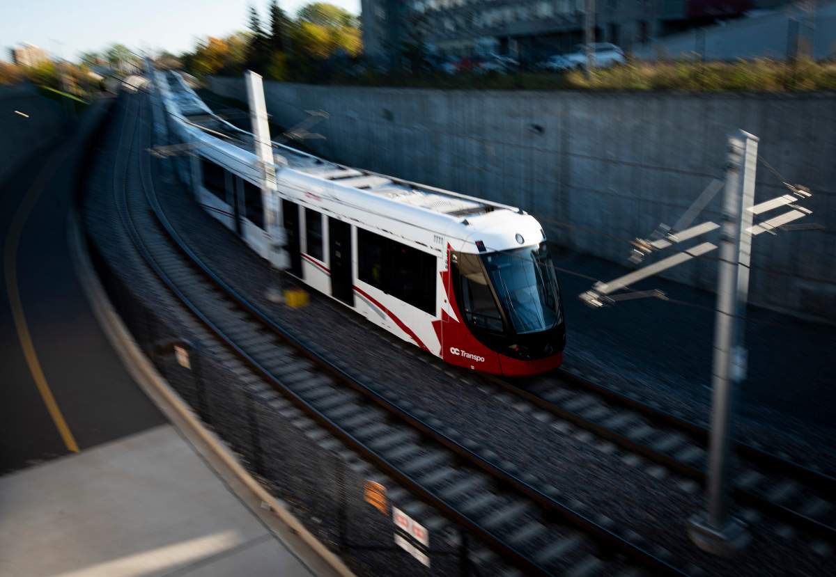 Two Ottawa LRT trains were removed from service Thursday morning for issues with their couplers and heating systems, respectively.