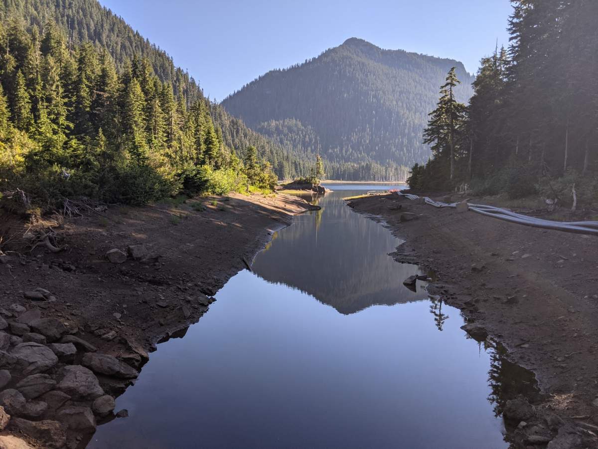 Chapman Lake on Aug. 11, 2021.