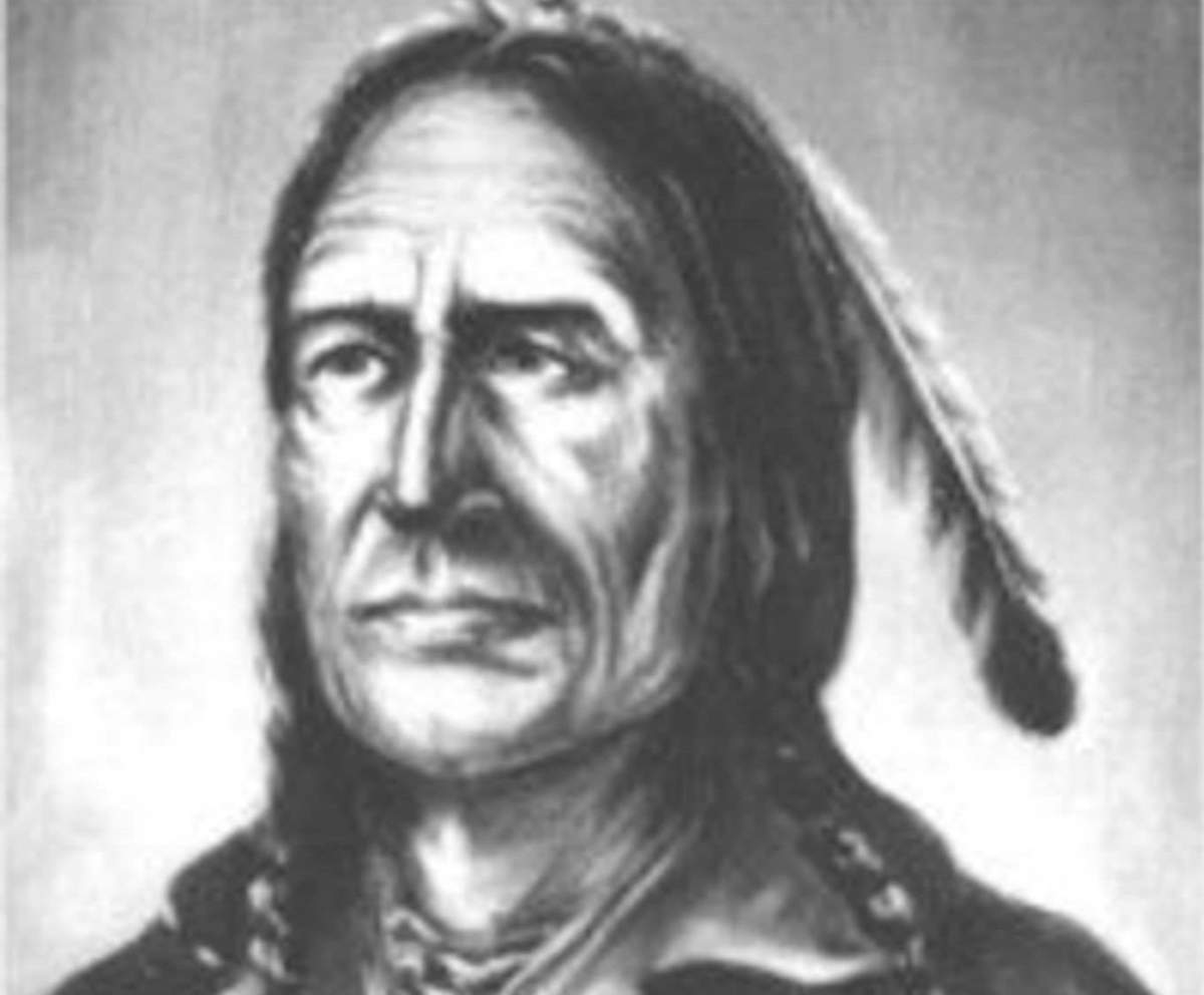 Chief Peguis. Courtesy of the Archives of Manitoba.