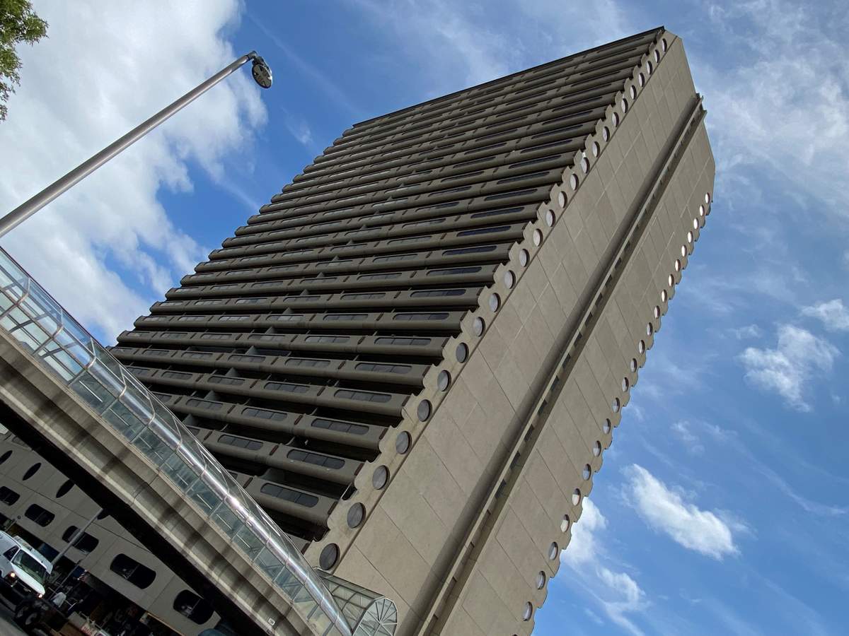 The Calgary police homicide unit is investigating the death of a man found in a downtown Calgary apartment building.