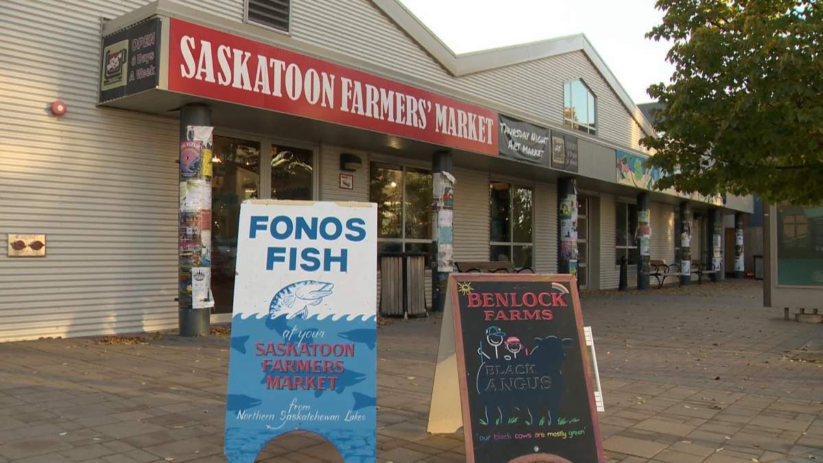 A file photo of Farmers' Market Building in Saskaoon.