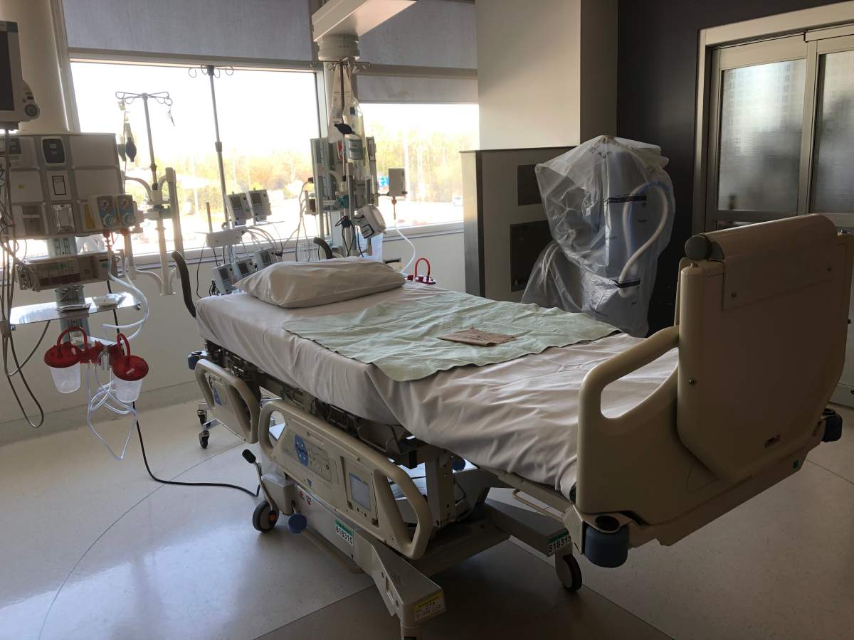 There are 43 people in hospital with COVID-19 in Ottawa as of Friday, five of whom are in intensive care.