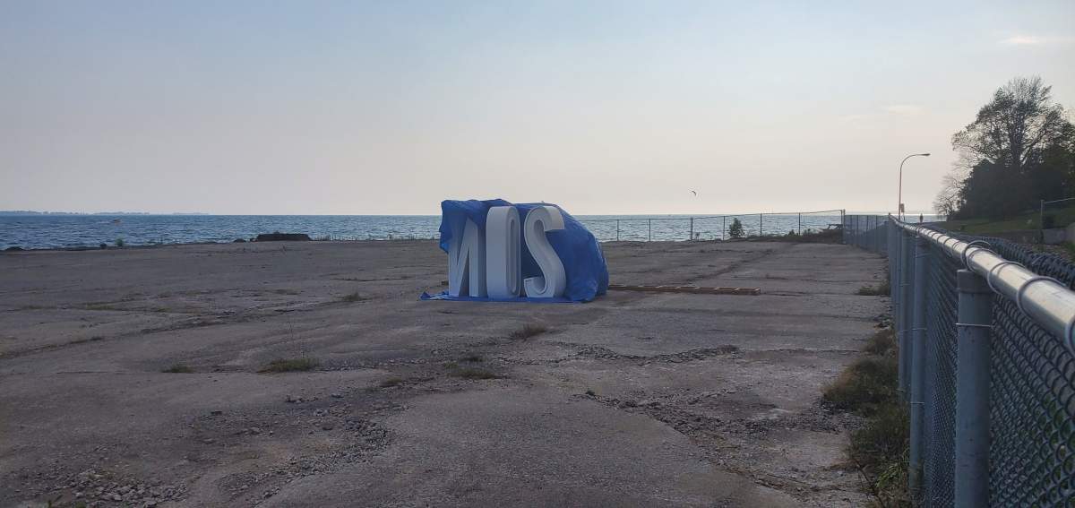 A second Kingston sign will be erected behind Kingston's old Rockwood Asylum to beautify the property's old coal dock, which will be used to accept cruise ships to the city. 