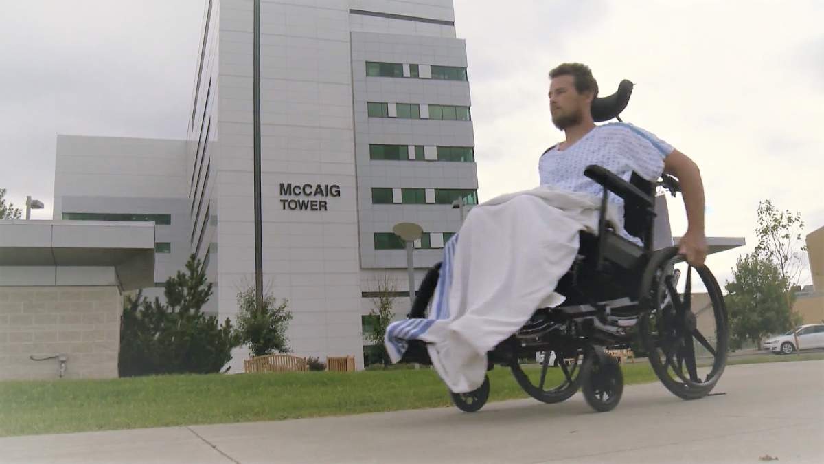 Calgary man shot at close range will spend life in wheelchair: ‘My body dropped hard’ - image