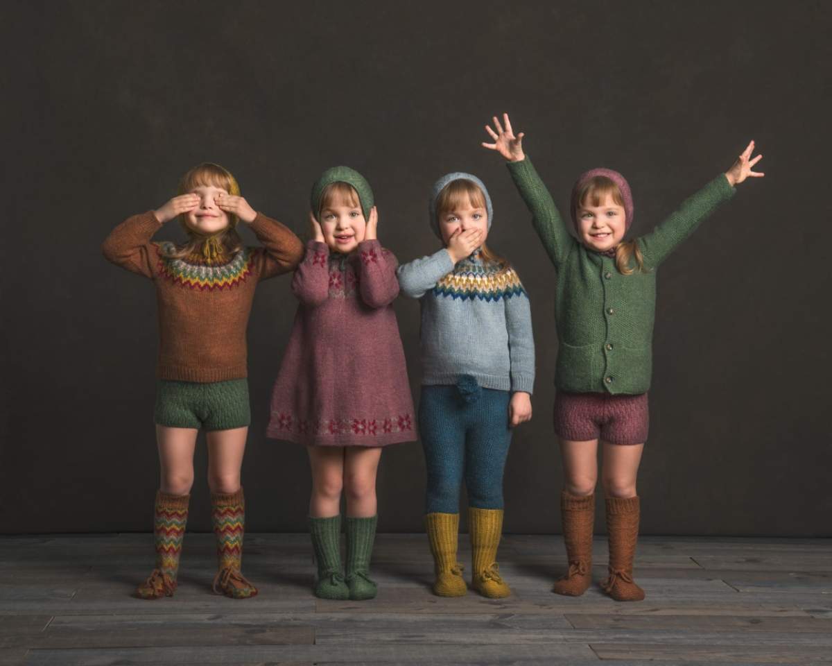 The Webb quadruplets from left to right: Abby, Grace, Emily & McKayla