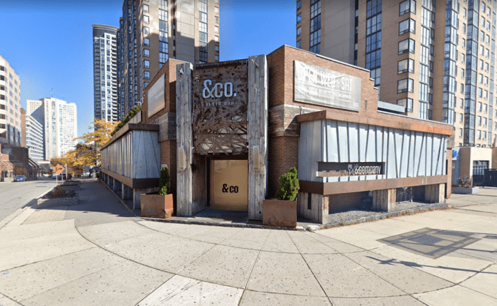 The &Company Resto Bar located on Enfield Place.