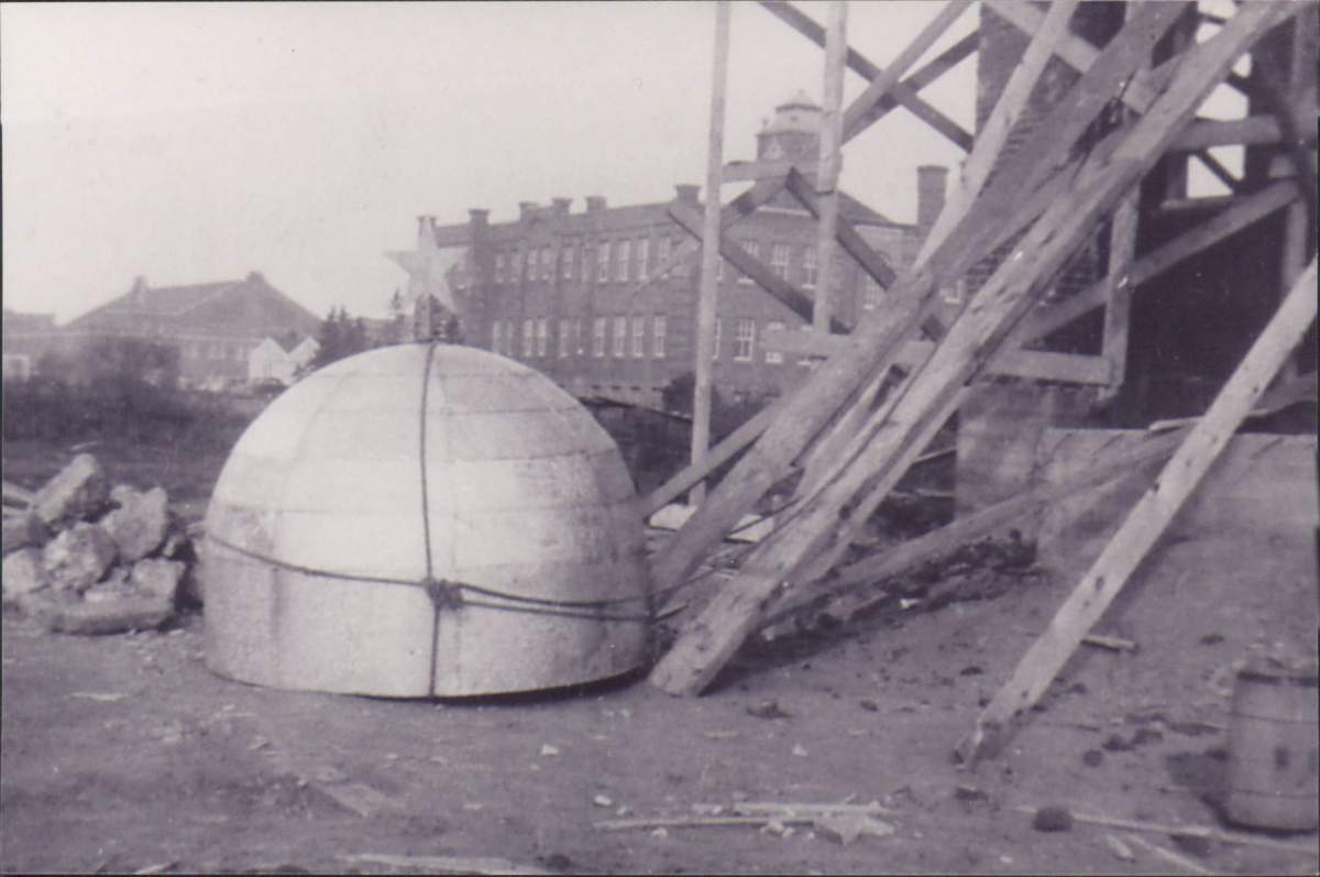 Construction of Al Rashid Mosque in 1938