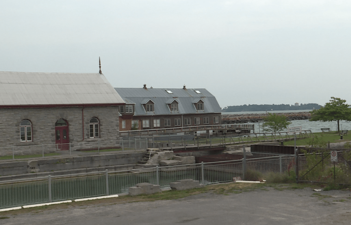 About 800 people have signed a plea to a local developer asking that he forego a high-rise next to Kingston's historic drydock and opt for a park instead. 