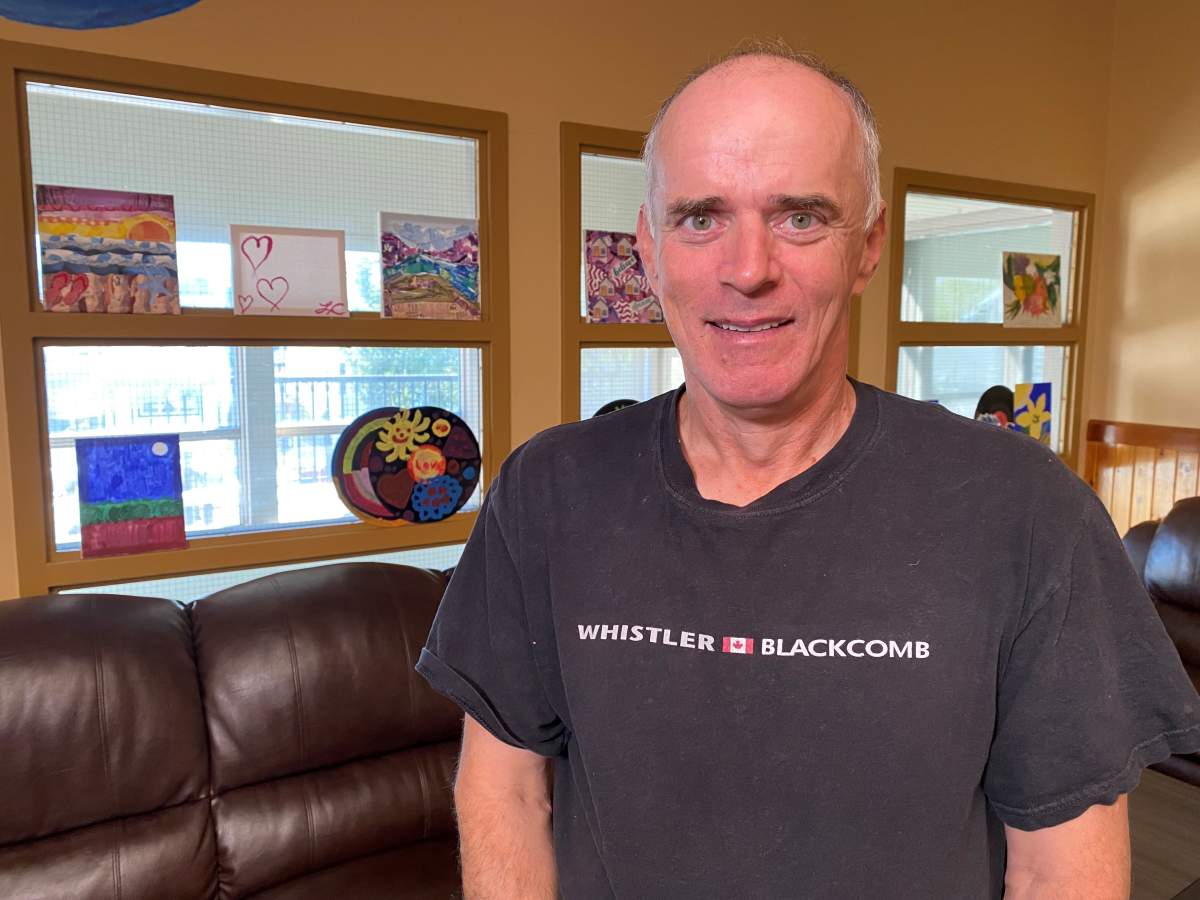 Dwight Barker at the Boyle McCauley Health Centre