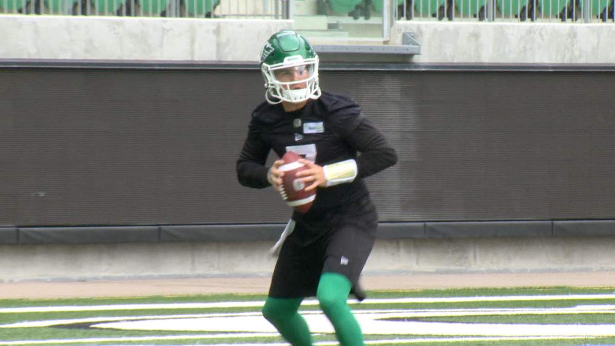 Saskatchewan Roughriders quarterback Cody Fajardo is dealing with a concussion suffered in the Banjo Bowl, leaving his status for this week still unknown.