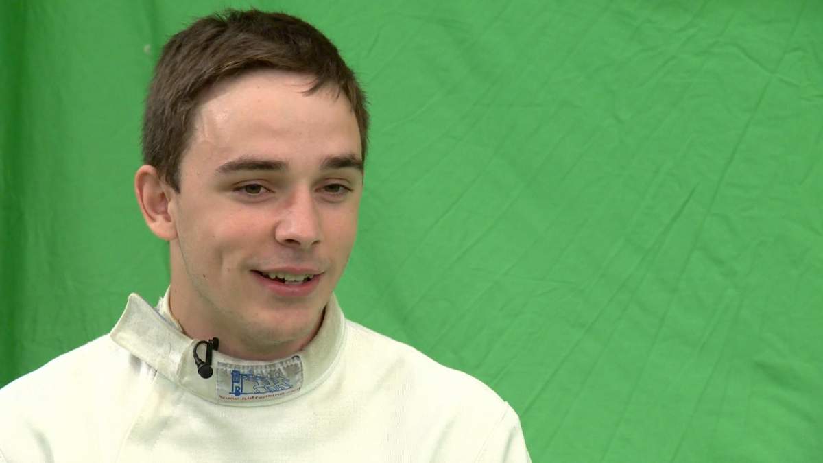 A photo of Ryan Rousell, who is headed to the Tokyo Paralympic Games next week.