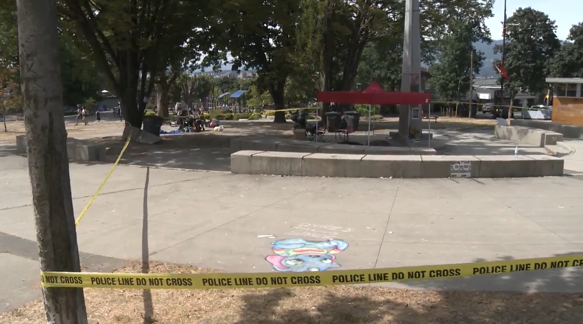 Gilles Hebert, 60, died from injuries inflicted during an assault in East Vancouver's Grandview Park on Aug. 5, 2021. It was the 12th homicide of the year.