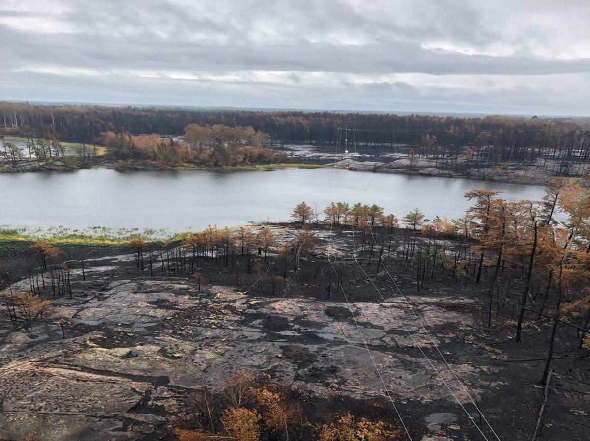 Manitoba Hydro wildfire restoration 2021