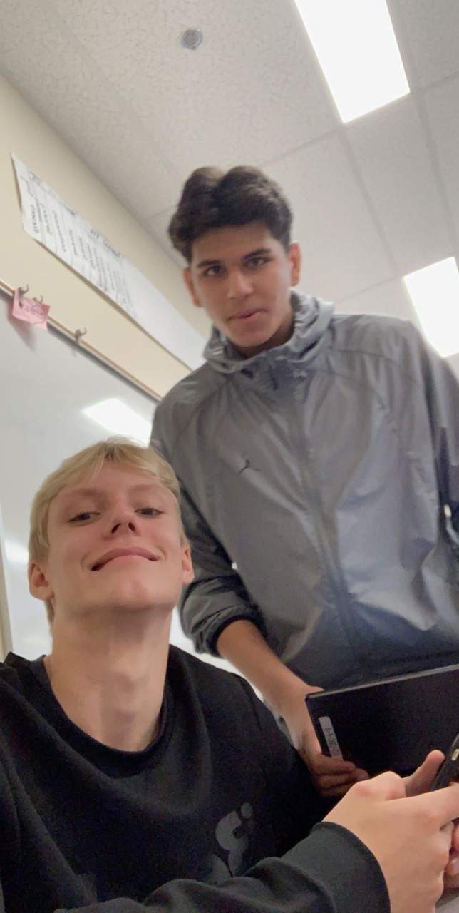 Caleb Reimer and Ronin Sharma.