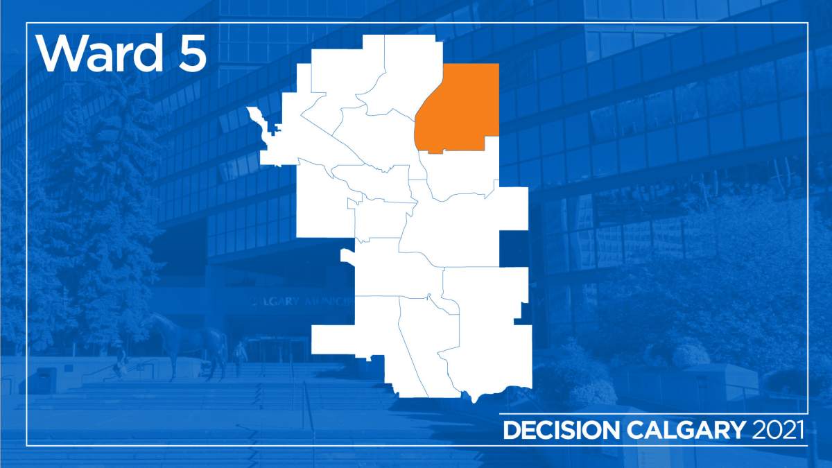 The municipal riding of Ward 5.