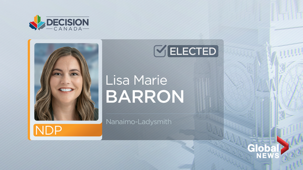 Greens reduced to one B.C. seat as NDP recaptures Nanaimo-Ladysmith in federal election - image
