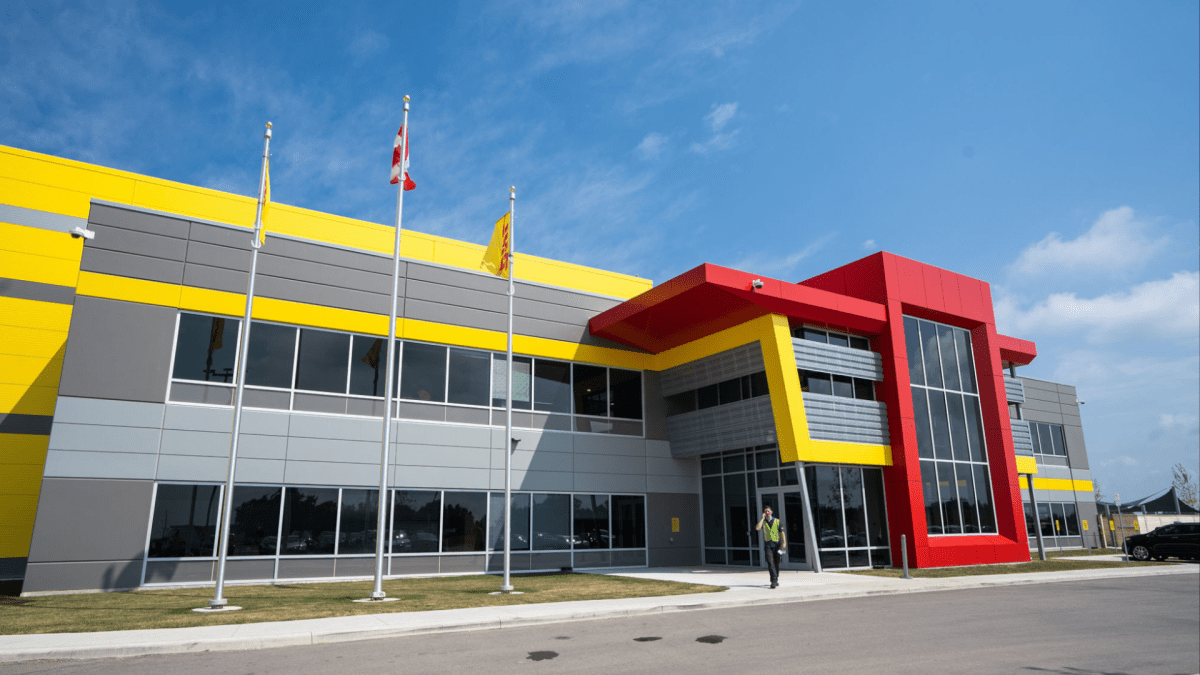 German-based logistics giant DHL completed its $100 million expansion last fall, and opened it's new facility at the John C. Munro Hamilton International Airport.