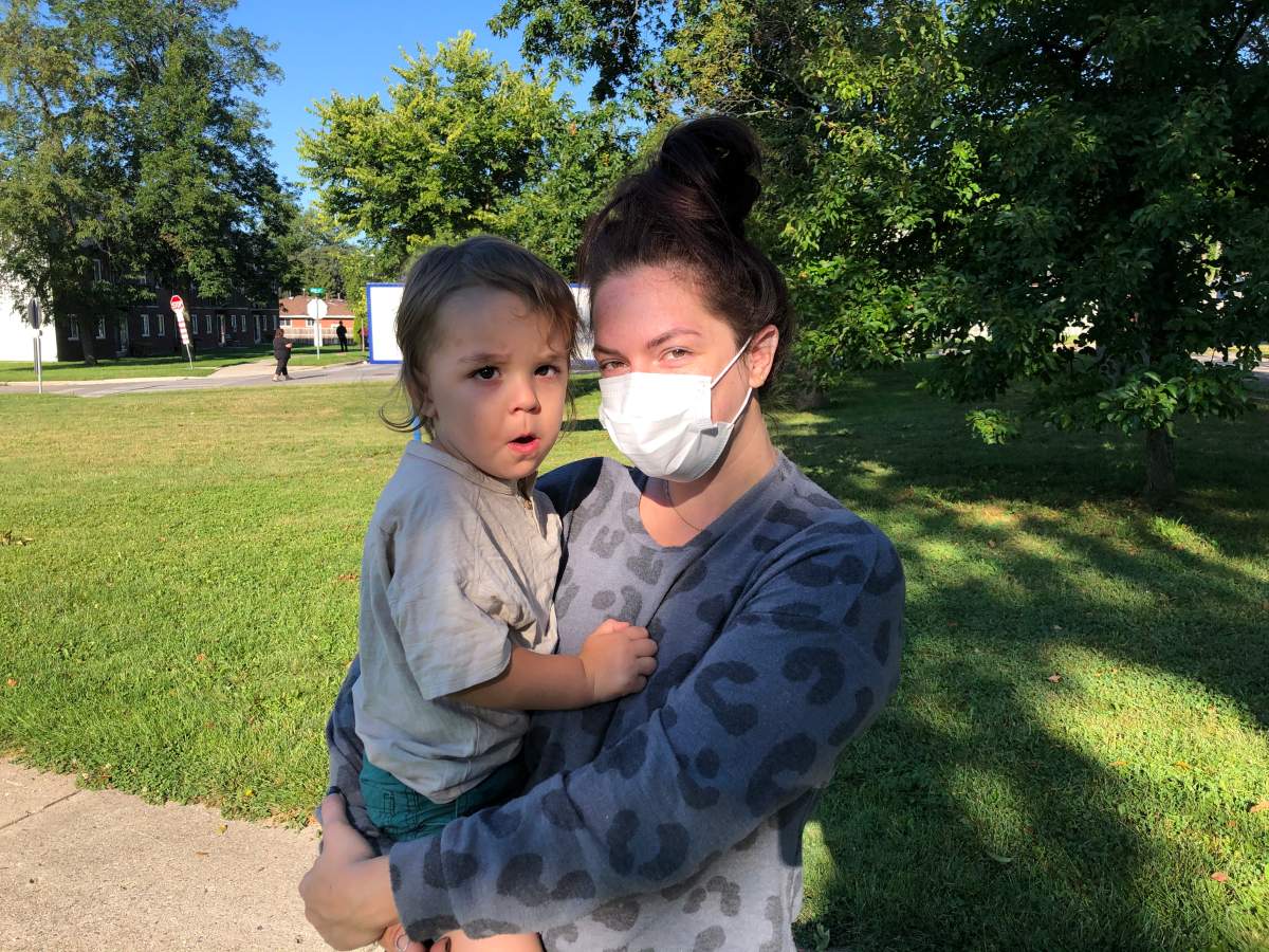 Despite concerns about potential school closures, Jenna St. Croix says she’s still beyond excited for her son to receive an in-person learning experience.