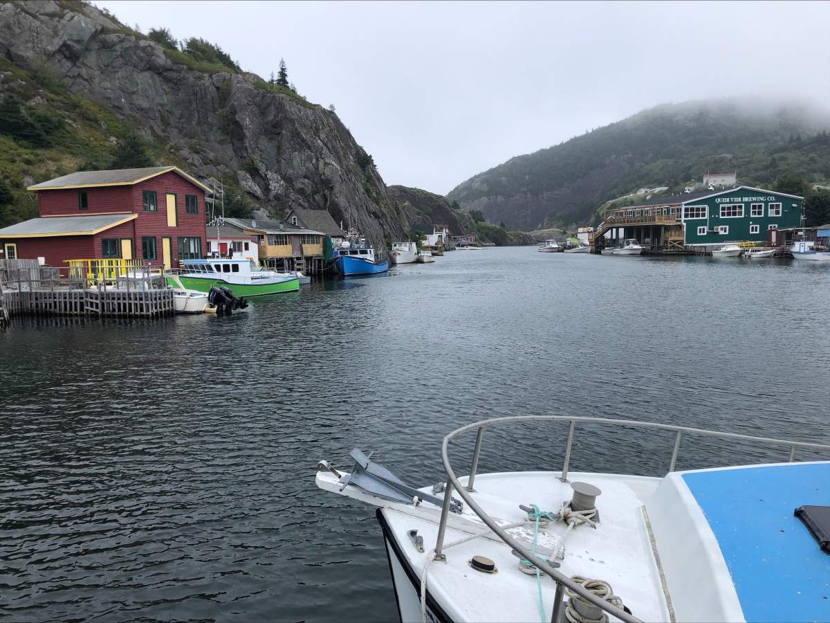 An idyllic harbour scene in St. Johns, N.L., belies the province’s worsening financial crisis.