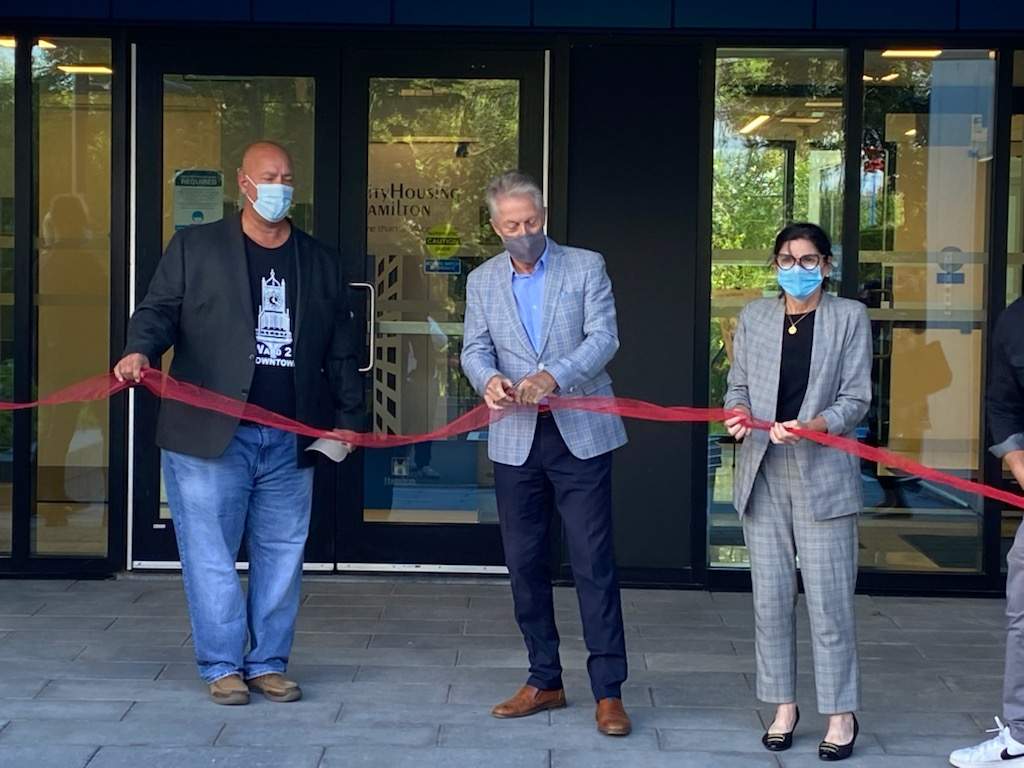 A retrofitted high-rise in Hamilton's north end, which provides 146 affordable housing units for seniors, is among the recent housing-related investments by the federal government.