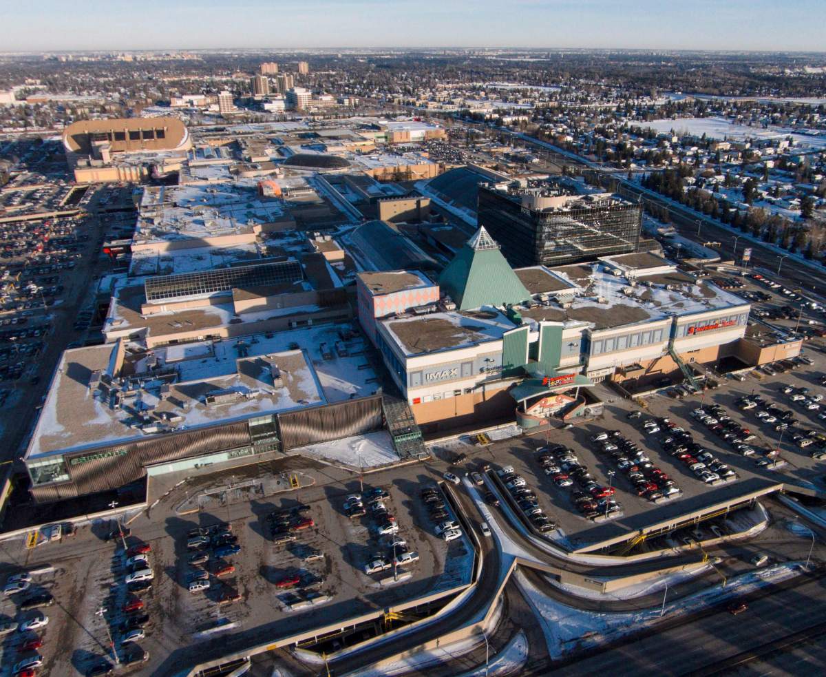 The West Edmonton Mall is seen on Sunday, Feb. 22, 2015. CANADIAN PRESS/Ian Jackson