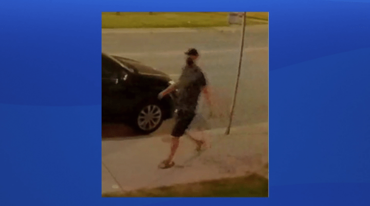 Police released this security image of a suspect.