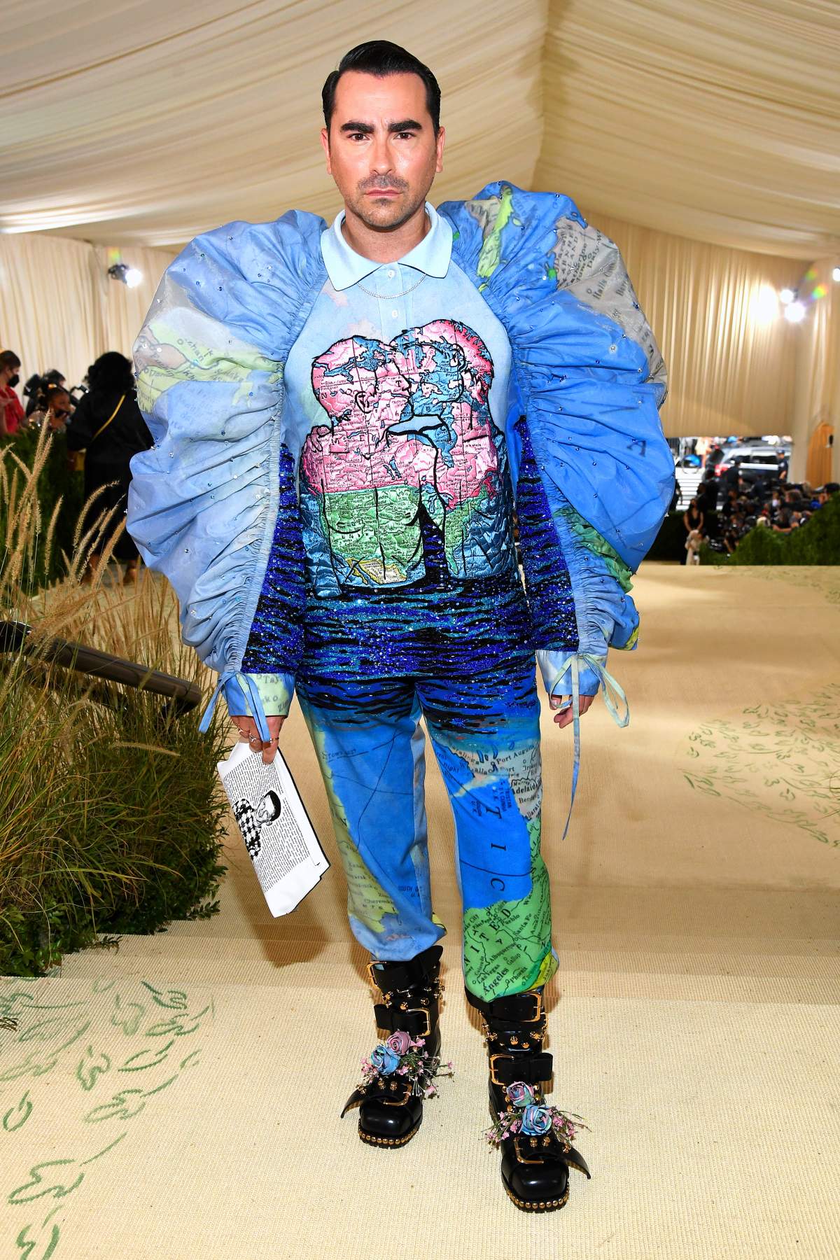 Dan Levy attends The 2021 Met Gala on September 13, 2021 in New York City.