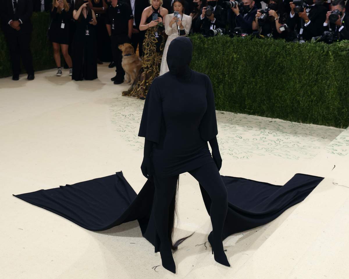 Kim Kardashian West attends the 2021 Met Gala benefit on September 13, 2021 in New York City.