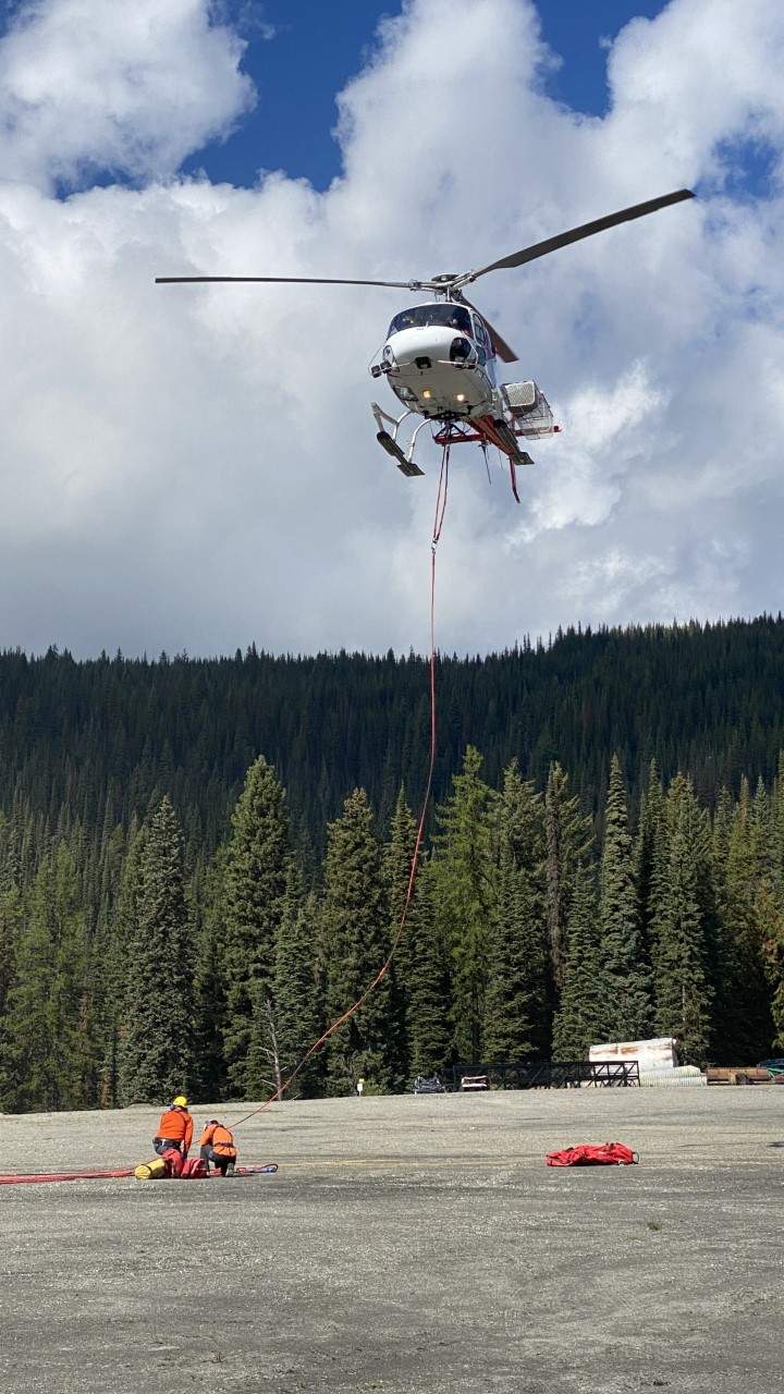 A young couple who got lost hiking was helicoptered out after spending the night on Silver Star Mountain. 