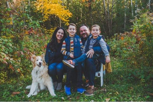 David Battersby and Cindy McAdam moved their family from Toronto to Cobourg early in the pandemic.