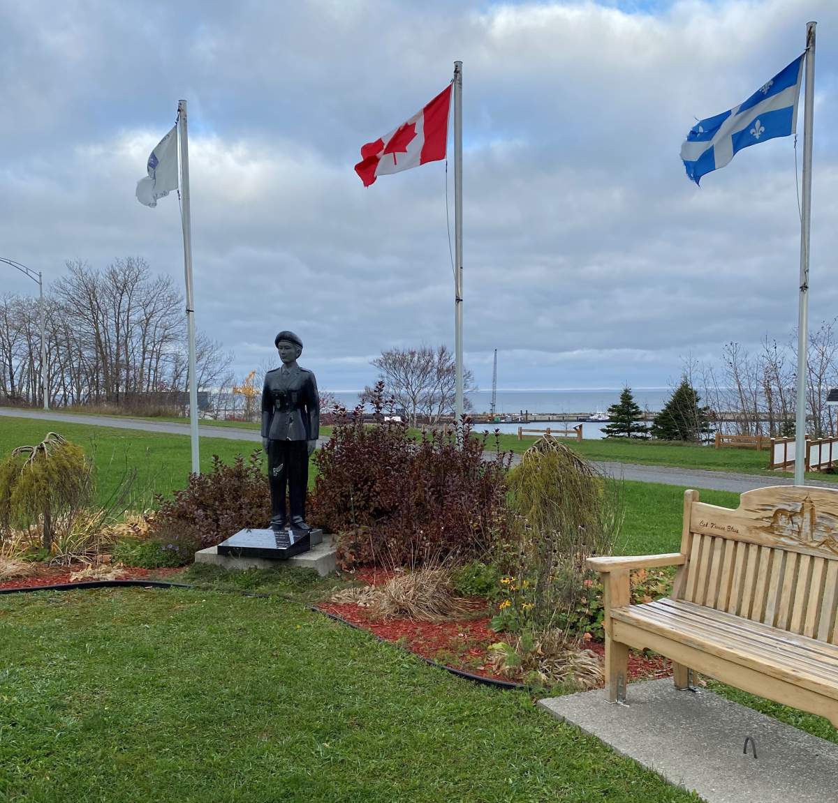 Vue sur la Mer park in Les Méchins, QC