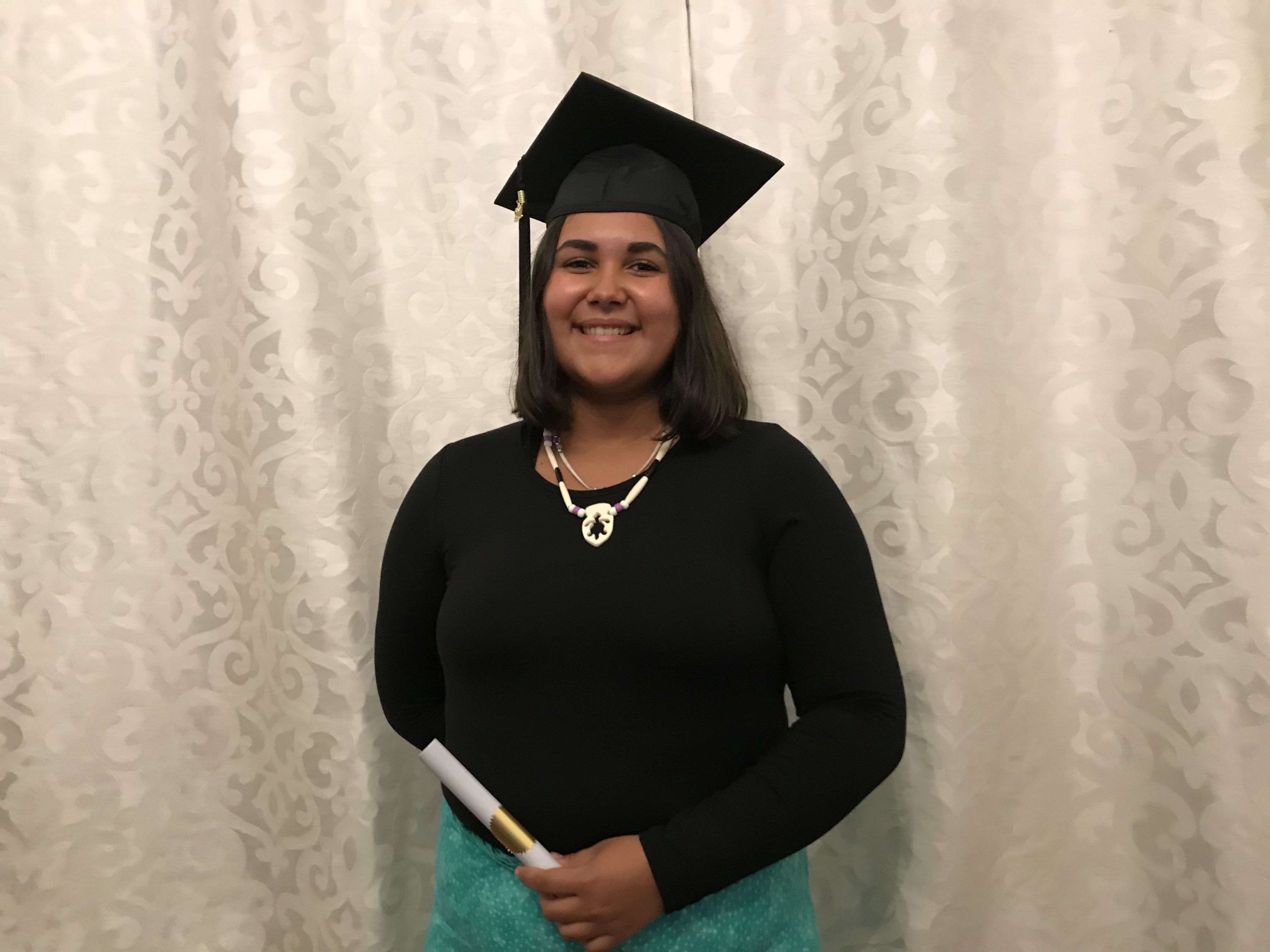 Ella Laforme is among the first high school graduating class at Wandering Spirit School in Toronto .