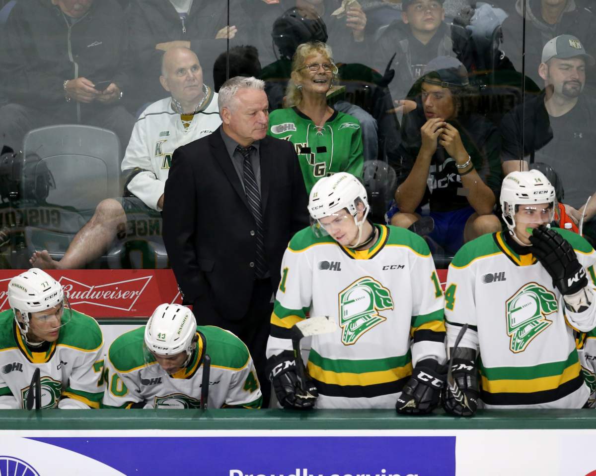Dale Hunter of the London Knights