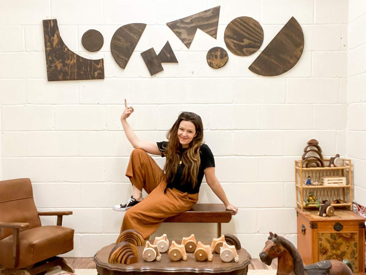 Amy Lockwood in her Toronto workshop.