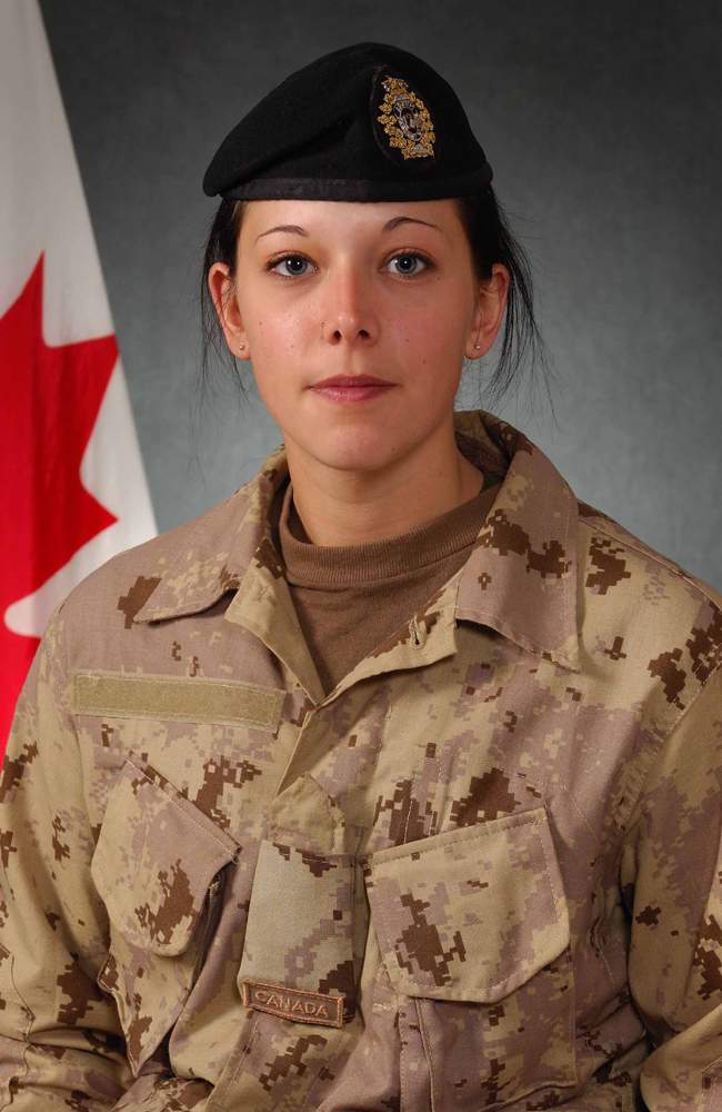 Cpl. Karine Blais killed April 13, 2009, when the vehicle she was driving struck an improvised explosive device in Kandahar’s Shah Wali Kot district. Canadian Armed Forces Combat Camera / DND