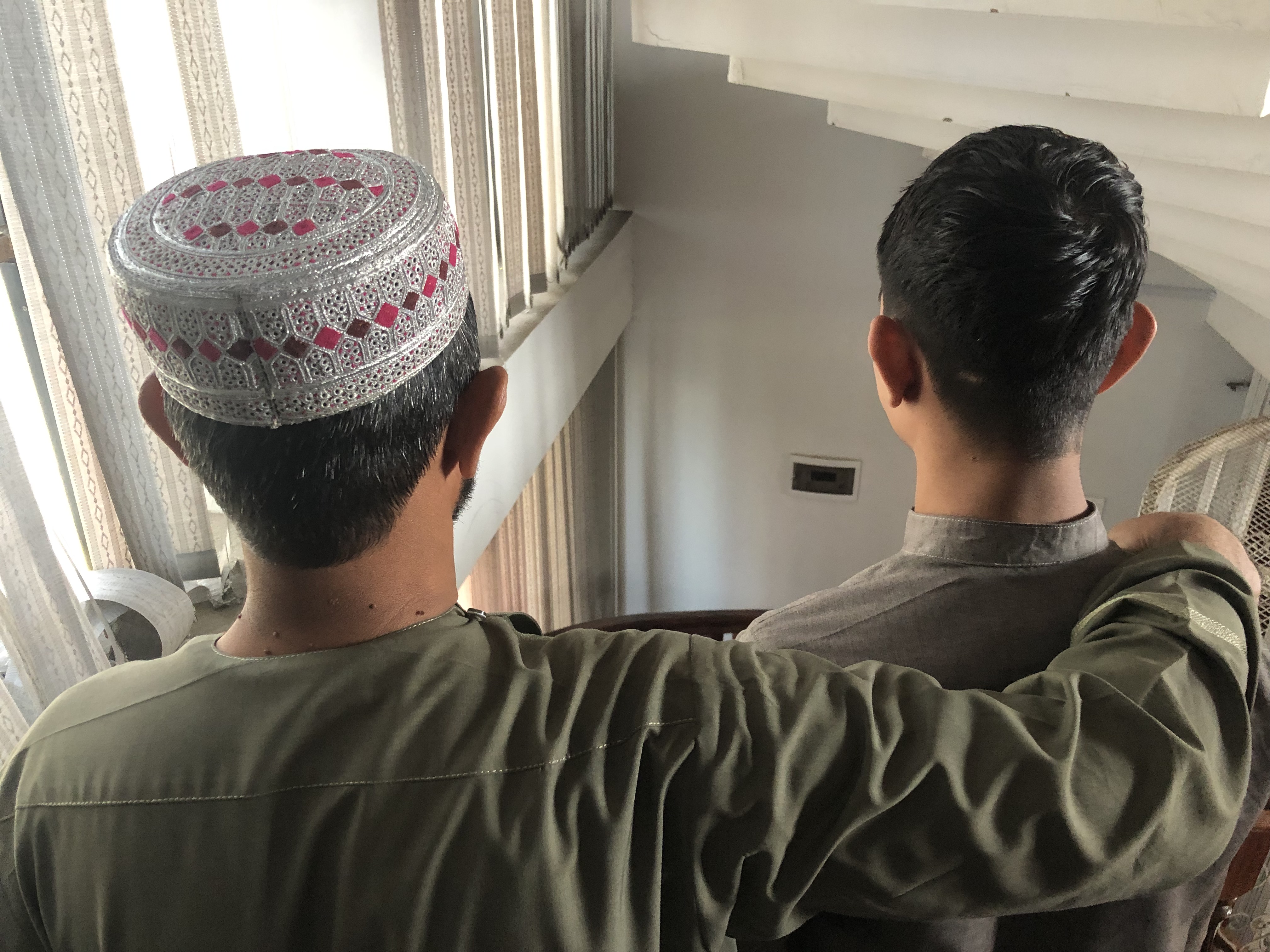 Former Canadian Forces employee Driver Gafar and his son, 13, abducted by the Taliban when he strayed from their Kabul safe house.