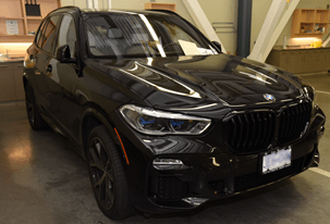 Vancouver police released this image of Jeffrey Lee’s BMW.