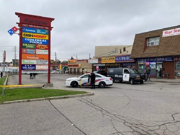 The scene of the incident on Oct. 29.