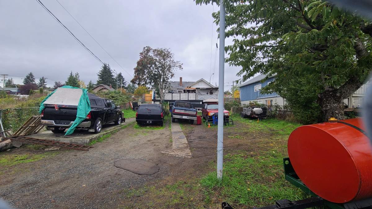 Nanaimo RCMP are investigating a shooting at a residence by Nicol and Needham streets that took place on Sun. Oct. 10, 2021.