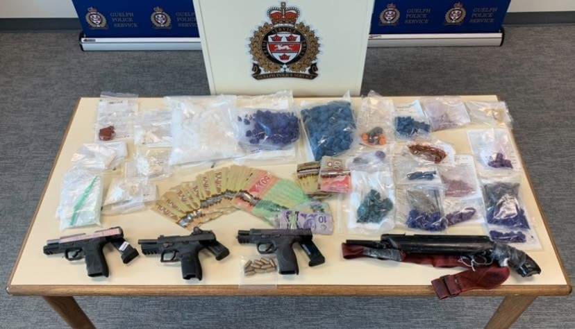 Guelph police say officers seized over $500,000 worth of fentanyl and other illicit drugs. 