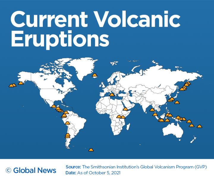 Beyond the lava: Where are volcanoes erupting and how long can they last? - image