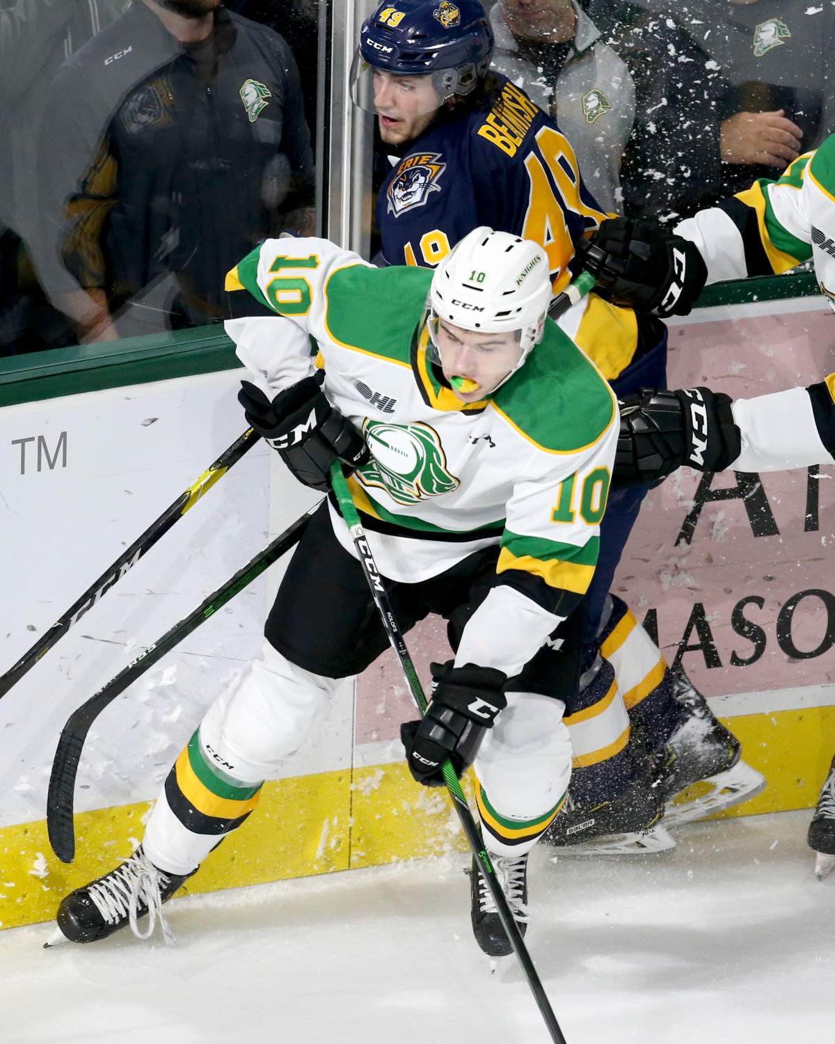 Stuart Rolofs of the London Knights. Photo by Luke Durda/OHL Images
