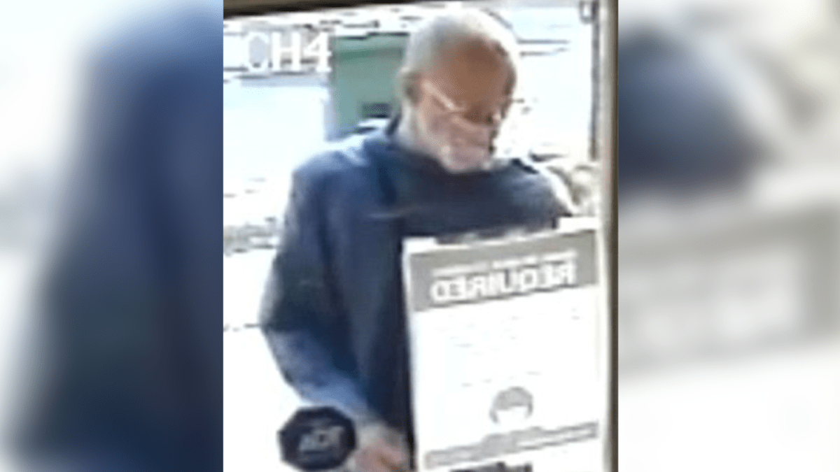 Police say they're trying to track down a suspect who walked right into a Hamilton shop and stole thousands in meat out of freezer around Noon on June 3, 2021.