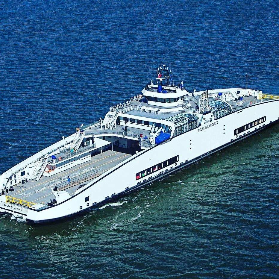 The Wolfe Islander IV should be passing by Kingston Friday on its way to Picton, where it will be stored until it becomes fully operational next year.