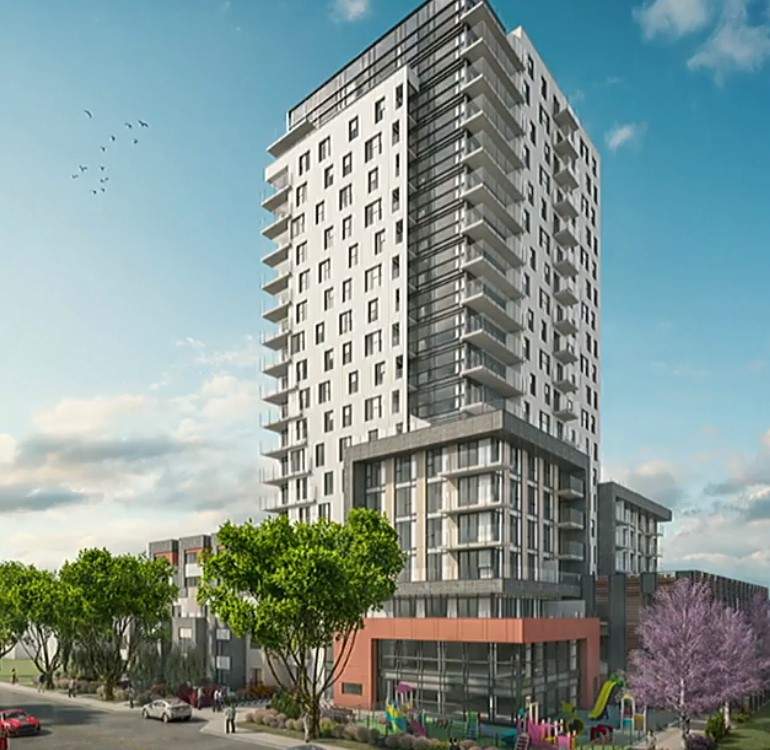 Plans for a 176-unit affordable rental building on Bertram Street in downtown Kelowna have won unanimous praise from city councilors.
